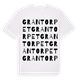 Grantorpet ordlek t-shirt