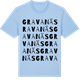 Blue Soul t-shirt med Gravanäs ordlek t-shirt