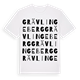 Grävlingeberg ordlek t-shirt