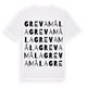 Grevamåla ordlek t-shirt
