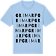 Blue Soul t-shirt med Grimarp ordlek t-shirt