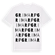 Grimarp ordlek t-shirt