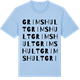 Blue Soul t-shirt med Grimshult ordlek t-shirt