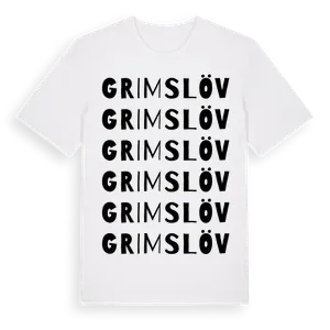 Grimslöv ordlek t-shirt – ekologisk bomull t-shirt från Pinshirt