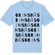Blue Soul t-shirt med Grimsnäs ordlek t-shirt