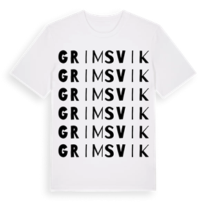 Grimsvik ordlek t-shirt – ekologisk bomull t-shirt från Pinshirt