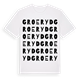 Groeryd ordlek t-shirt