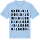 Blue Soul t-shirt med Grönadal ordlek t-shirt