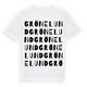 Grönelund ordlek t-shirt