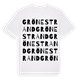 Grönestrand ordlek t-shirt