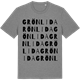 Mid Heather Gray t-shirt med Grönlida ordlek t-shirt