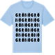 Blue Soul t-shirt med Grönö ordlek t-shirt
