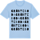 Blue Soul t-shirt med Grönteboda ordlek t-shirt
