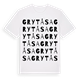 Grytåsa ordlek t-shirt
