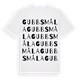 Gubbsmåla ordlek t-shirt