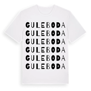 Guleboda ordlek t-shirt – ekologisk bomull t-shirt från Pinshirt