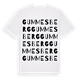 Gummesberg ordlek t-shirt