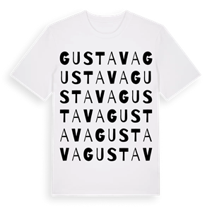 Gustava ordlek t-shirt – ekologisk bomull t-shirt från Pinshirt