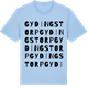 Blue Soul t-shirt med Gydingstorp ordlek t-shirt