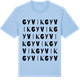 Blue Soul t-shirt med Gyvik ordlek t-shirt