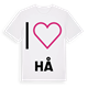 Jag älskar Hå t-shirt stort tryck