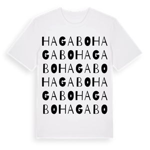 Hagabo ordlek t-shirt – ekologisk bomull t-shirt från Pinshirt