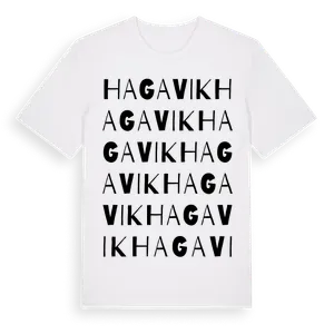 Hagavik ordlek t-shirt – ekologisk bomull t-shirt från Pinshirt