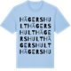 Blue Soul t-shirt med Hägershult ordlek t-shirt