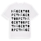 Hägertorpet ordlek t-shirt