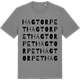 Mid Heather Gray t-shirt med Hagtorpet ordlek t-shirt