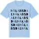 Blue Soul t-shirt med Håkansdal ordlek t-shirt