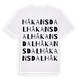 Håkansdal ordlek t-shirt