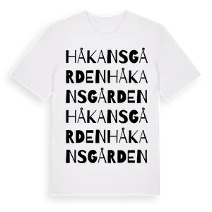 Håkansgården ordlek t-shirt – ekologisk bomull t-shirt från Pinshirt