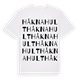 Håknahult ordlek t-shirt