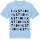 Blue Soul t-shirt med Hakstad ordlek t-shirt