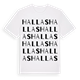 Hallas ordlek t-shirt