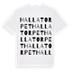 Hallatorpet ordlek t-shirt