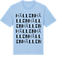 Blue Soul t-shirt med Hällen ordlek t-shirt