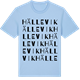 Blue Soul t-shirt med Hällevik ordlek t-shirt