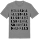 Mid Heather Gray t-shirt med Hällsdal ordlek t-shirt