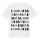 Hammarsnäs ordlek t-shirt