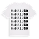 Hanalund ordlek t-shirt