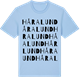 Blue Soul t-shirt med Håralund ordlek t-shirt