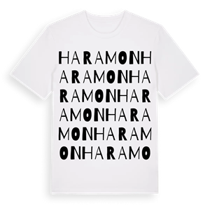 Haramon ordlek t-shirt – ekologisk bomull t-shirt från Pinshirt