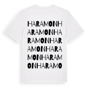 Haramon ordlek t-shirt – ekologisk bomull t-shirt från Pinshirt