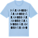Blue Soul t-shirt med Håramon ordlek t-shirt