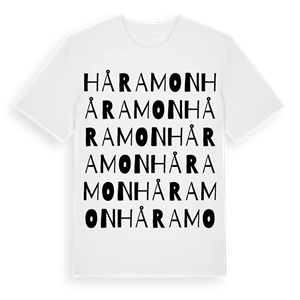 Håramon ordlek t-shirt – ekologisk bomull t-shirt från Pinshirt