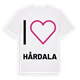 Jag älskar Hårdala t-shirt stort tryck