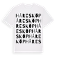 Håresköp ordlek t-shirt