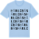 Blue Soul t-shirt med Härlenäs ordlek t-shirt